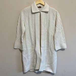 Vintage Sears Wintuk Acrylic White Overcoat